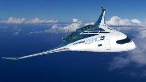 Airbus revela conceitos de aeronave zero carbono